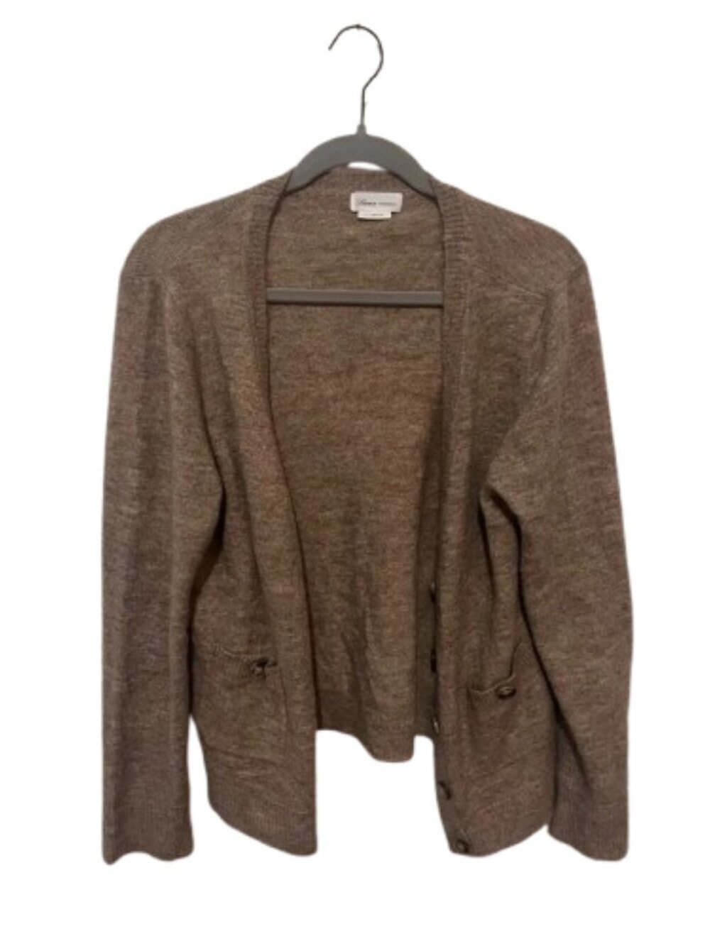 Lovers + Friends Button Cardigan Brown Extra Small